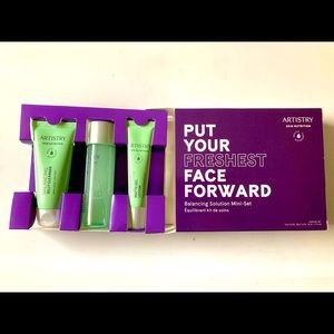 Amway Artistry Skin Nutrition Balancing Mini Set 3 pcs Balancing solution- new